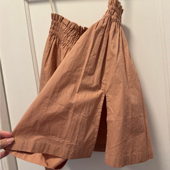 NWOT Free People Tube Top/Convertable Skirt in Soft Brown - Picture 3 of 4